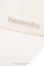 アクセサリー House of CB デボン オフホワイト バックル バック ベースボール キャップ 0N8J1062 - Image 7