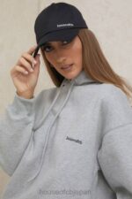 アクセサリー House of CB デボン ブラック バックル バック ベースボール キャップ 0N8J1063 - Image 3