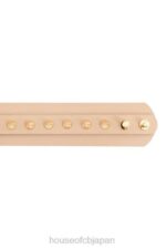アクセサリー House of CB Moneymaker タン スタッズ付きウエストベルト 0N8J1258 - Image 5