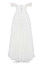 結婚式 House of CB おとぎ話のような白いチュールのブライダルドレス 0N8J1138 - Image 11