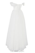 結婚式 House of CB おとぎ話のような白いチュールのブライダルドレス 0N8J1138 - Image 10
