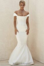 結婚式 House of CB アントワネット アイボリー コルセット オフショルダー ブライダル ドレス - 限定版 0N8J1157 - Image 8