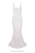 結婚式 House of CB オデット アイボリー バックドレープ ブライダル ドレス - 限定版 0N8J1162 - Image 10