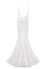 結婚式 House of CB オーレリー アイボリー ドレープバック ブライダルドレス - 限定版 0N8J1158 - Image 5