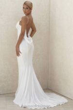 結婚式 House of CB オーレリー アイボリー ドレープバック ブライダルドレス - 限定版 0N8J1158 - Image 10
