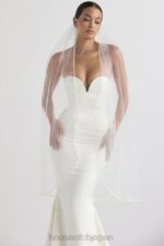 結婚式 House of CB シモーネホワイトのソフトチュールベール 0N8J1144 - Image 13