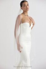 結婚式 House of CB シモーネホワイトのソフトチュールベール 0N8J1144 - Image 15
