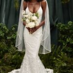 結婚式 House of CB シモーネホワイトのソフトチュールベール 0N8J1144