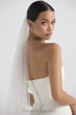 結婚式 House of CB シモーネホワイトのソフトチュールベール 0N8J1144 - Image 17