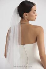 結婚式 House of CB シモーネホワイトのソフトチュールベール 0N8J1144 - Image 18