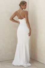 結婚式 House of CB ジジ アイボリー ストラップ付きブライダル ドレス - 限定版 0N8J1163 - Image 14