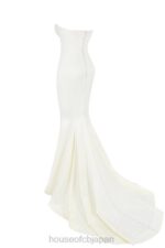 結婚式 House of CB ジゼル アイボリーサテン ストラップレスブライダルドレス 0N8J1140 - Image 12