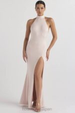 結婚式 House of CB ジュリエット ブラッシュ ホルター ドレス 0N8J1147 - Image 2