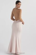 結婚式 House of CB ジュリエット ブラッシュ ホルター ドレス 0N8J1147 - Image 11