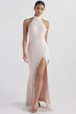 結婚式 House of CB ジュリエット ブラッシュ ホルター ドレス 0N8J1147 - Image 7