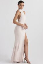結婚式 House of CB ジュリエット ブラッシュ ホルター ドレス 0N8J1147 - Image 9