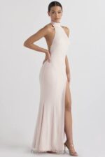 結婚式 House of CB ジュリエット ブラッシュ ホルター ドレス 0N8J1147 - Image 10