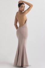 結婚式 House of CB ジュリエット マッシュルーム ホルター ドレス 0N8J1150