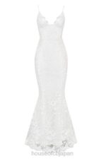 結婚式 House of CB ソリーヌ白いレースのブライダルドレス 0N8J1142 - Image 15