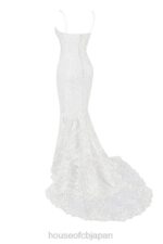 結婚式 House of CB ソリーヌ白いレースのブライダルドレス 0N8J1142 - Image 16