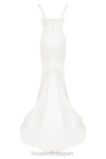 結婚式 House of CB デルフィーヌ アイボリー ドレープ コルセット ブライダル ドレス - 限定版 0N8J1154 - Image 14