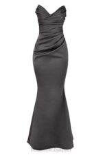結婚式 House of CB フルール シャドーサテン ストラップレスドレス 0N8J1151 - Image 10