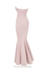 結婚式 House of CB フルール ブラッシュ サテン ストラップレス ガウン 0N8J1146 - Image 4