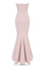結婚式 House of CB フルール ブラッシュ サテン ストラップレス ガウン 0N8J1146 - Image 5