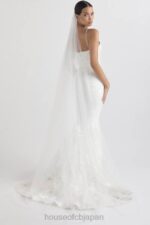 結婚式 House of CB レオーネ ホワイト ウルトラロング ソフト チュール ベール 0N8J1145 - Image 12