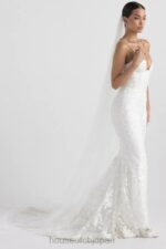 結婚式 House of CB レオーネ ホワイト ウルトラロング ソフト チュール ベール 0N8J1145 - Image 13