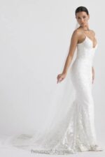 結婚式 House of CB レオーネ ホワイト ウルトラロング ソフト チュール ベール 0N8J1145 - Image 7