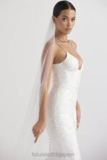 結婚式 House of CB レオーネ ホワイト ウルトラロング ソフト チュール ベール 0N8J1145 - Image 9