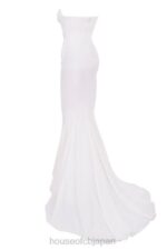 結婚式 House of CB esmee アイボリー ドレープ ストラップレス ブライダル ドレス - 限定版 0N8J1155 - Image 8