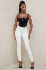 衣類 House of CB aayla ブラックベルベットカップコルセットトップ 0N8J99 - Image 20