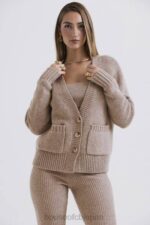 衣類 House of CB alara barley チャンキーナチュラルウールカーディガン 0N8J648 - Image 11