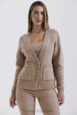 衣類 House of CB alara barley チャンキーナチュラルウールカーディガン 0N8J648 - Image 12