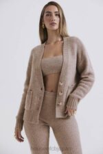衣類 House of CB alara barley チャンキーナチュラルウールカーディガン 0N8J648 - Image 13
