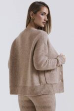 衣類 House of CB alara barley チャンキーナチュラルウールカーディガン 0N8J648 - Image 16