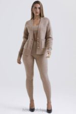 衣類 House of CB alara barley チャンキーナチュラルウールカーディガン 0N8J648 - Image 10