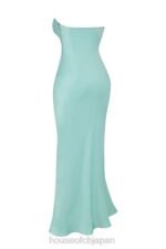 衣類 House of CB alette ジェイド サテン ストラップレス マキシ ドレス 0N8J408 - Image 9