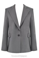 衣類 House of CB aline ダークグレー オーバーサイズ ブレザー 0N8J1040 - Image 6