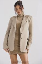 衣類 House of CB aline ミンク オーバーサイズ ブレザー 0N8J1034 - Image 11