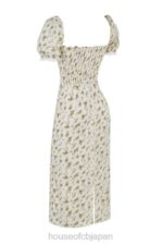 衣類 House of CB bellucci ガーデンプリント シャーリングサンドレス 0N8J425 - Image 8