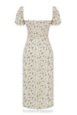 衣類 House of CB bellucci ガーデンプリント シャーリングサンドレス 0N8J425 - Image 9