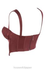 衣類 House of CB betsy レーズンサテン クロップドコルセット 0N8J98 - Image 5