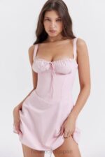 衣類 House of CB carlotta ベビーピンク コルセット ミニドレス 0N8J258 - Image 7