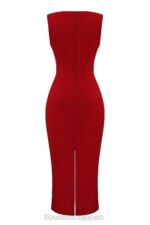 衣類 House of CB cece レッドローズプランジマキシドレス 0N8J303 - Image 7