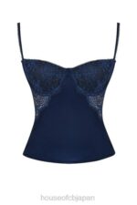 衣類 House of CB cecilie ネイビーサテン＆レースキャミトップ 0N8J680 - Image 7