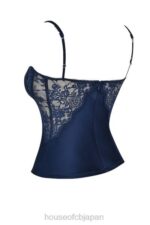衣類 House of CB cecilie ネイビーサテン＆レースキャミトップ 0N8J680 - Image 8
