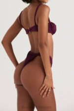 衣類 House of CB アテネプルーン ギャザーハイレグビキニボトム 0N8J1228 - Image 5